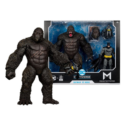 DC Justice League Monsterverse DC Multiverse Action Figures 2-Pack Batman & Kong 29cm7