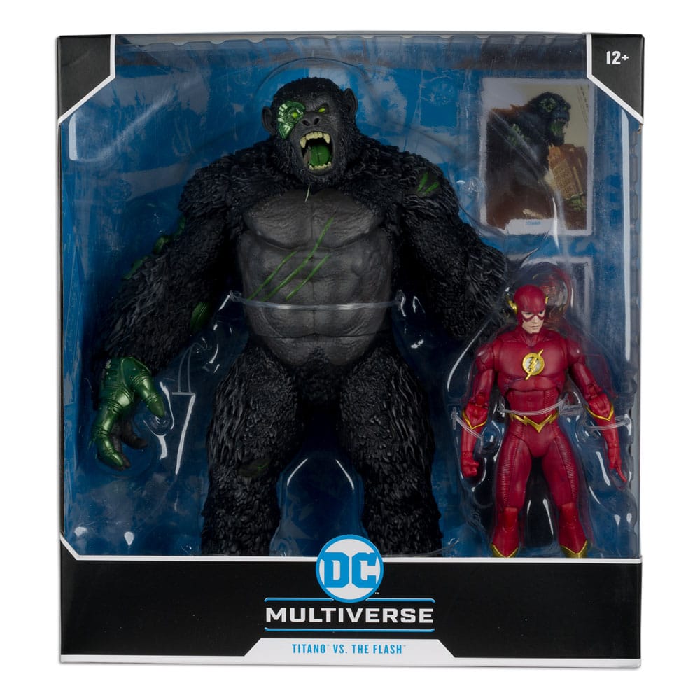 DC Multiverse Action Figure 2-Pack Flash vs. Titano 18cm9