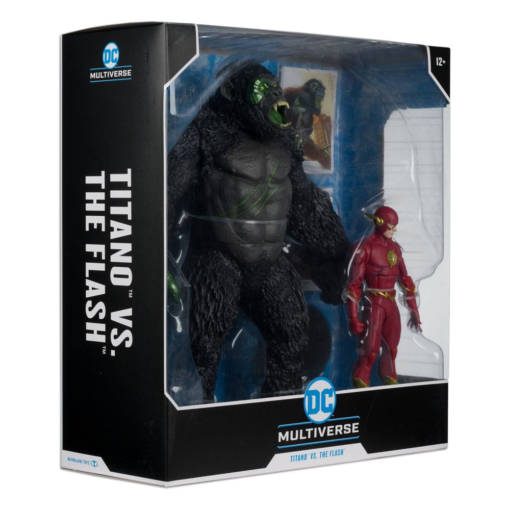 DC Multiverse Action Figure 2-Pack Flash vs. Titano 18cm10