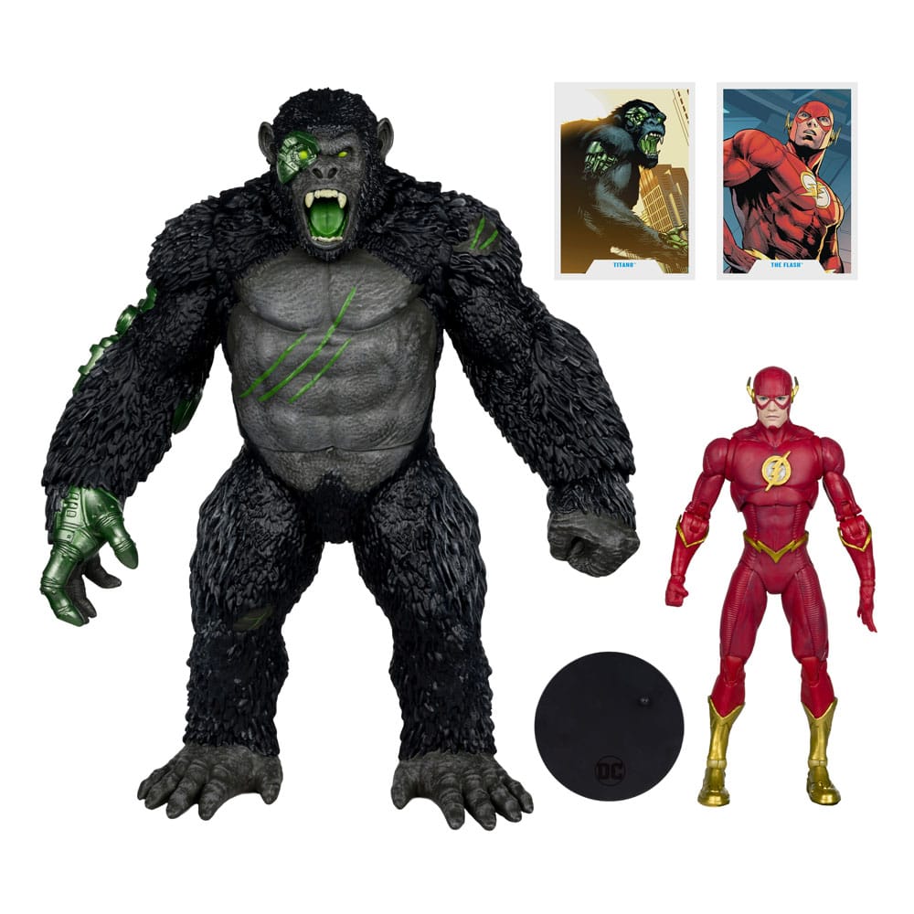 DC Multiverse Action Figure 2-Pack Flash vs. Titano 18cm4