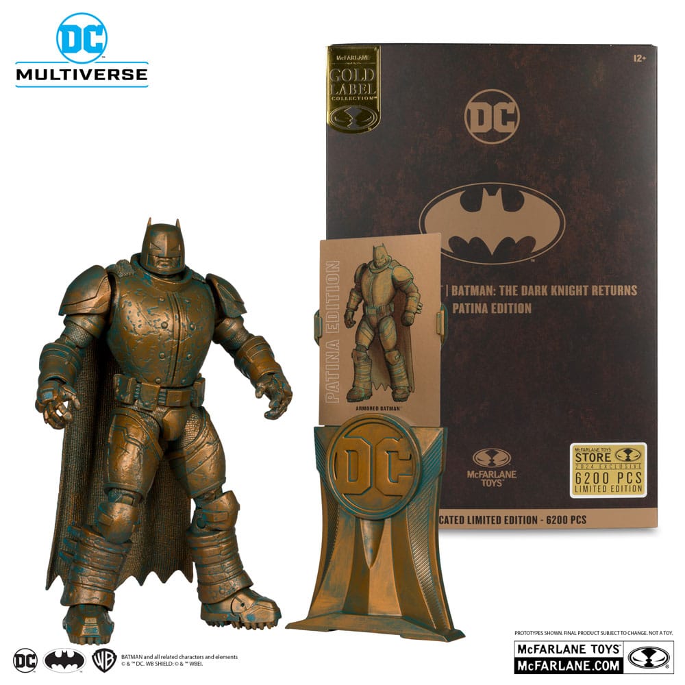 DC Multiverse Action Figure Armored Batman (Batman: The Dark Knight Returns) Patina Edition (Gold Label) 18cm5