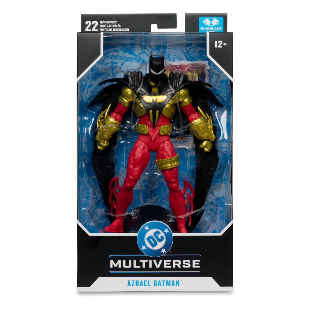 DC Multiverse Action Figure Azrael Batman (Knightquest) 19cm7