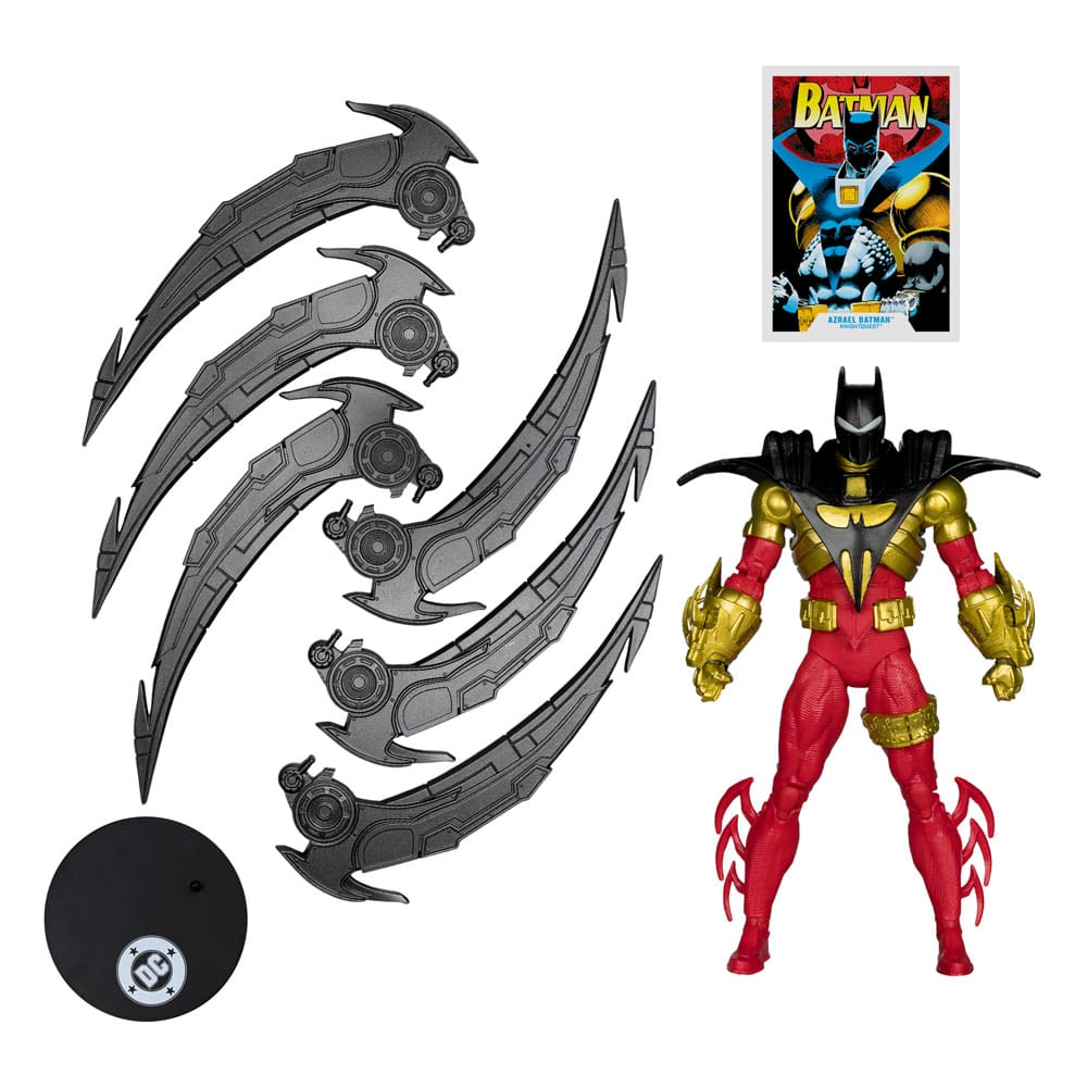 DC Multiverse Action Figure Azrael Batman (Knightquest) 19cm3