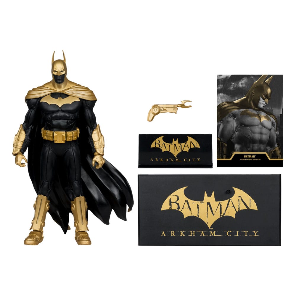 DC Multiverse Action Figure Batman (Arkham City) Knightmare Edition (Gold Label) 19cm4