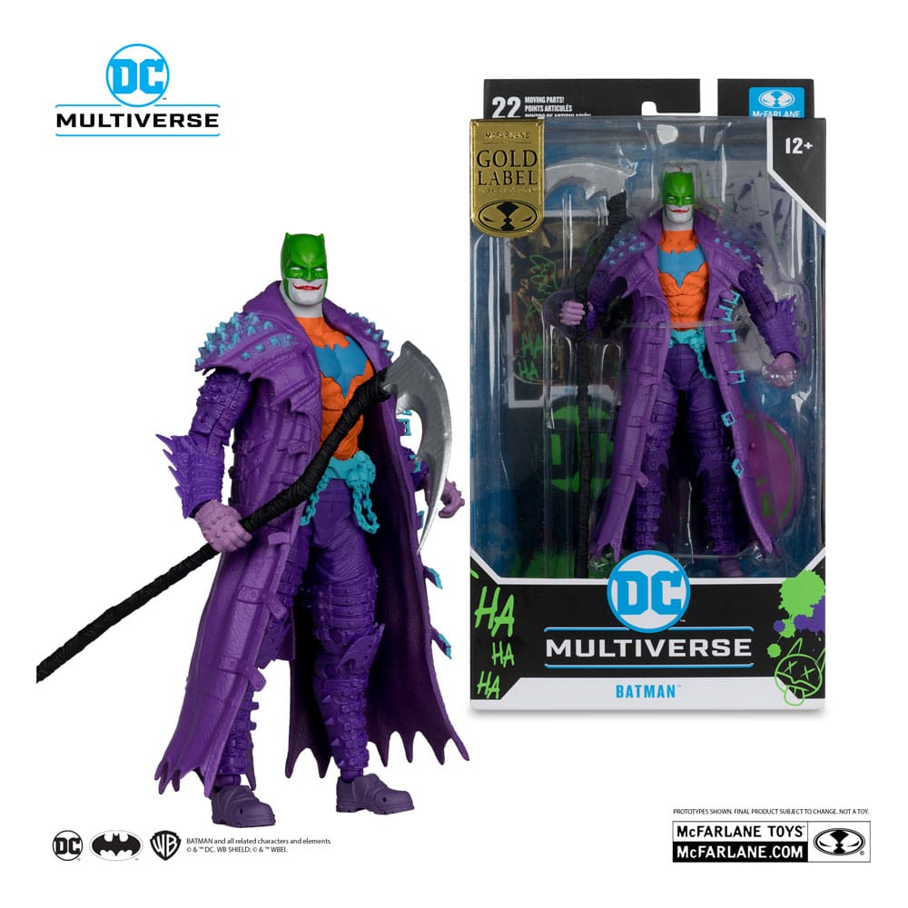 DC Multiverse Action Figure Batman (Dark Nights: Death Metal) Jokerized (Gold Label) 18cm5