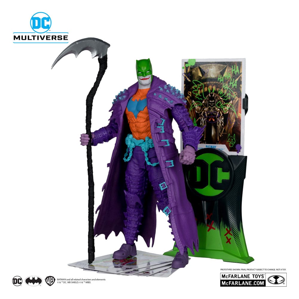 DC Multiverse Action Figure Batman (Dark Nights: Death Metal) Jokerized (Gold Label) 18cm2