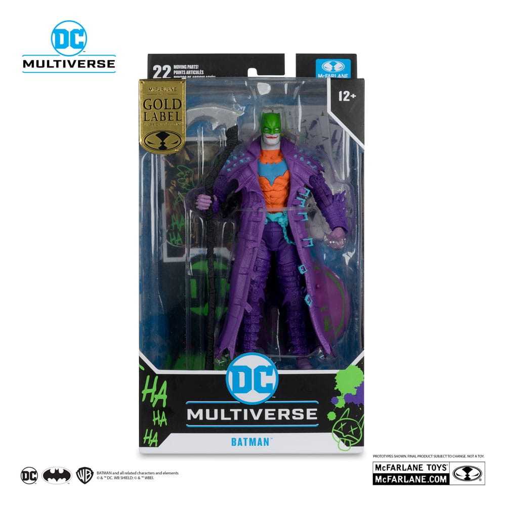 DC Multiverse Action Figure Batman (Dark Nights: Death Metal) Jokerized (Gold Label) 18cm8