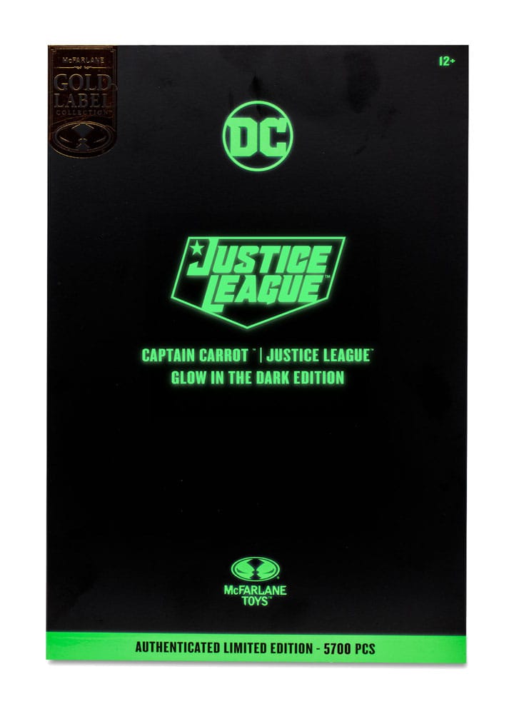 DC Multiverse Action Figure Captain Carrot (Justice League Incarnate) Glow In The Dark Edition (Gold Label) 18cm8