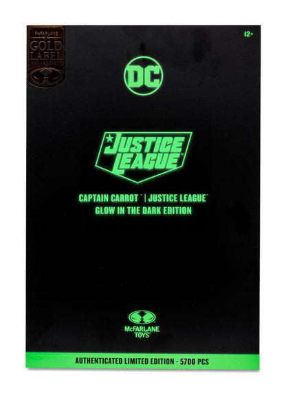 DC Multiverse Action Figure Captain Carrot (Justice League Incarnate) Glow In The Dark Edition (Gold Label) 18cm8