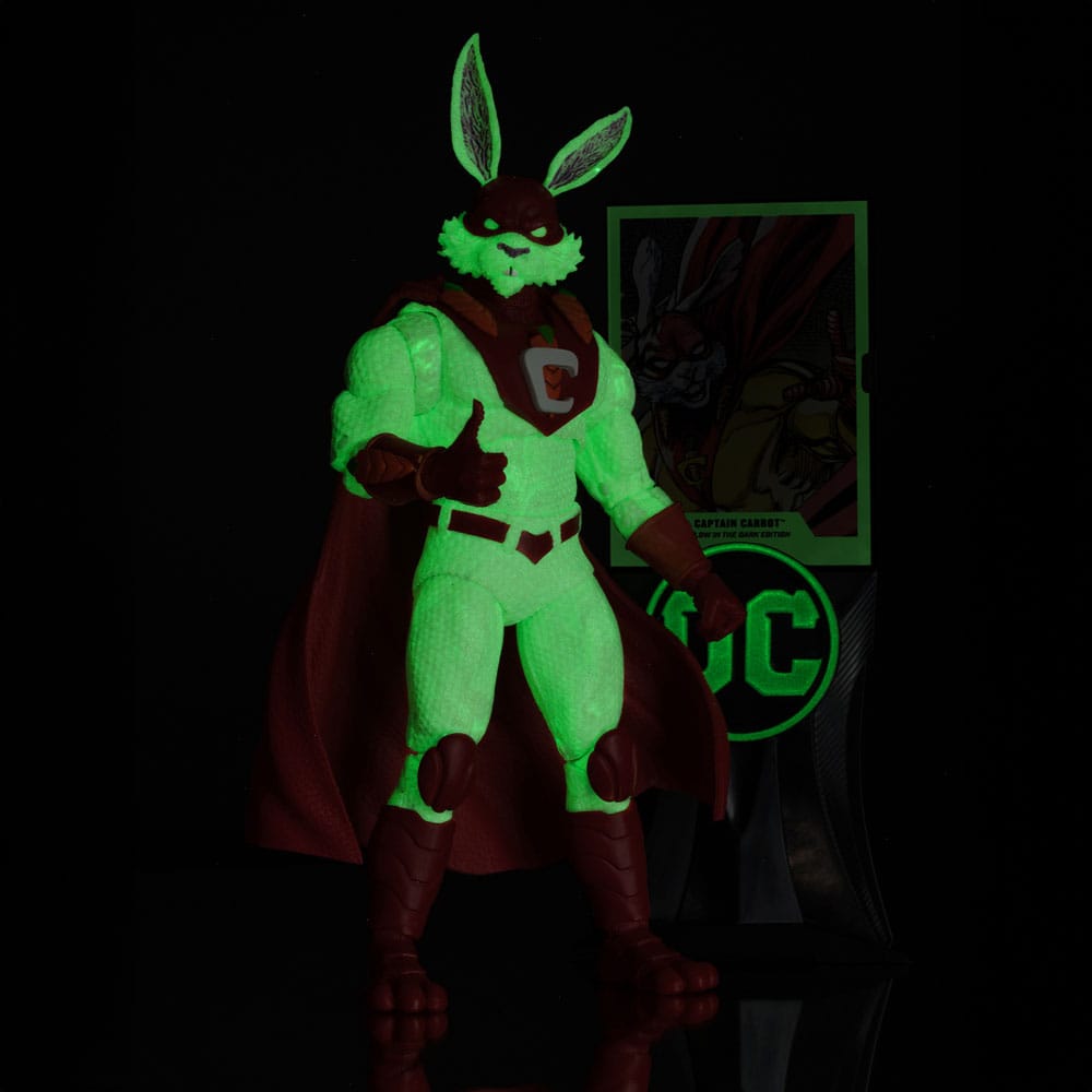 DC Multiverse Action Figure Captain Carrot (Justice League Incarnate) Glow In The Dark Edition (Gold Label) 18cm2