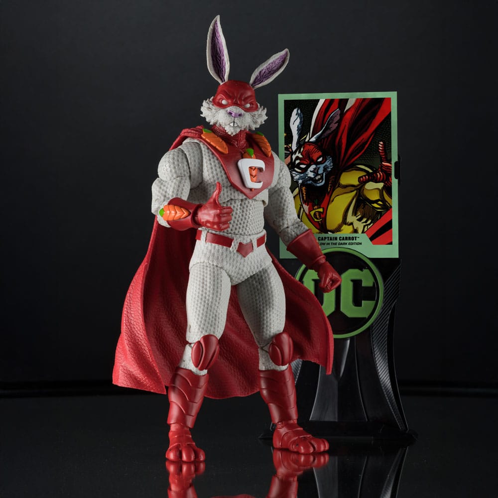 DC Multiverse Action Figure Captain Carrot (Justice League Incarnate) Glow In The Dark Edition (Gold Label) 18cm4