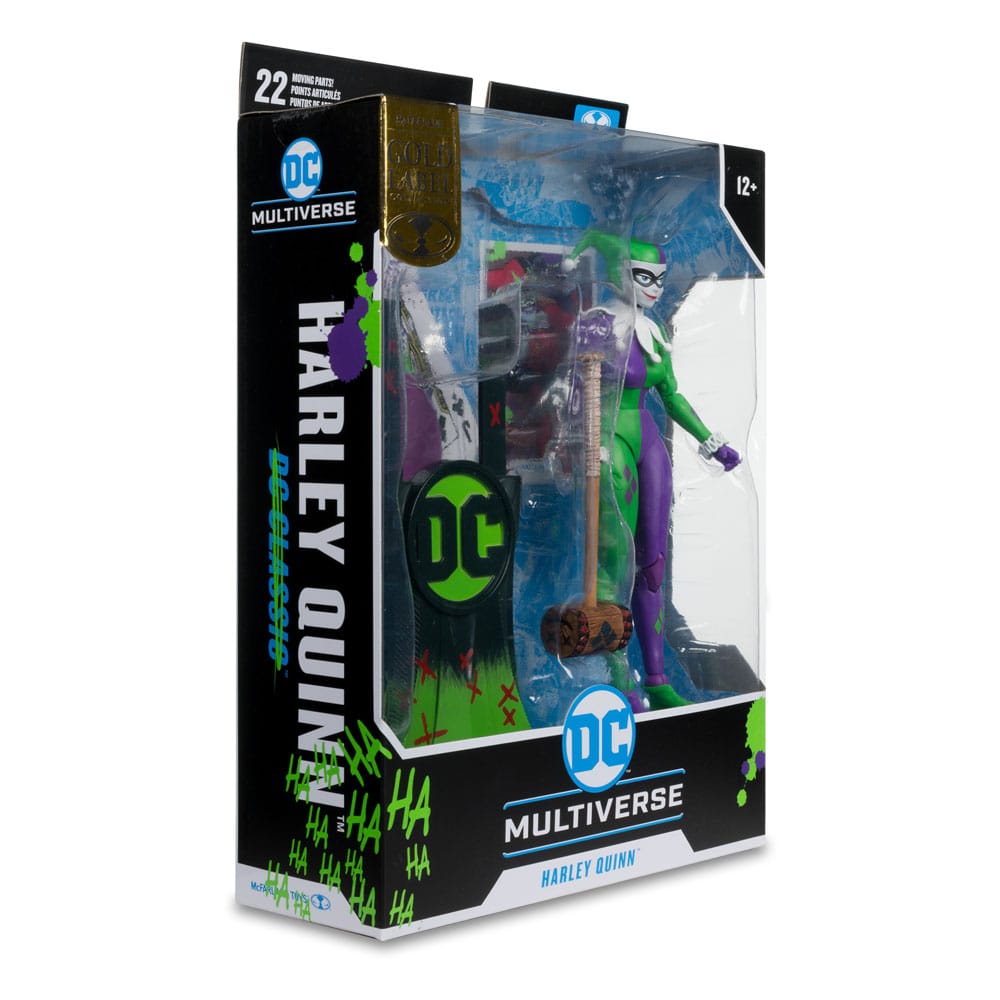 DC Multiverse Action Figure Harley Quinn (DC Classic) Jokerized (Gold Label) 18cm10