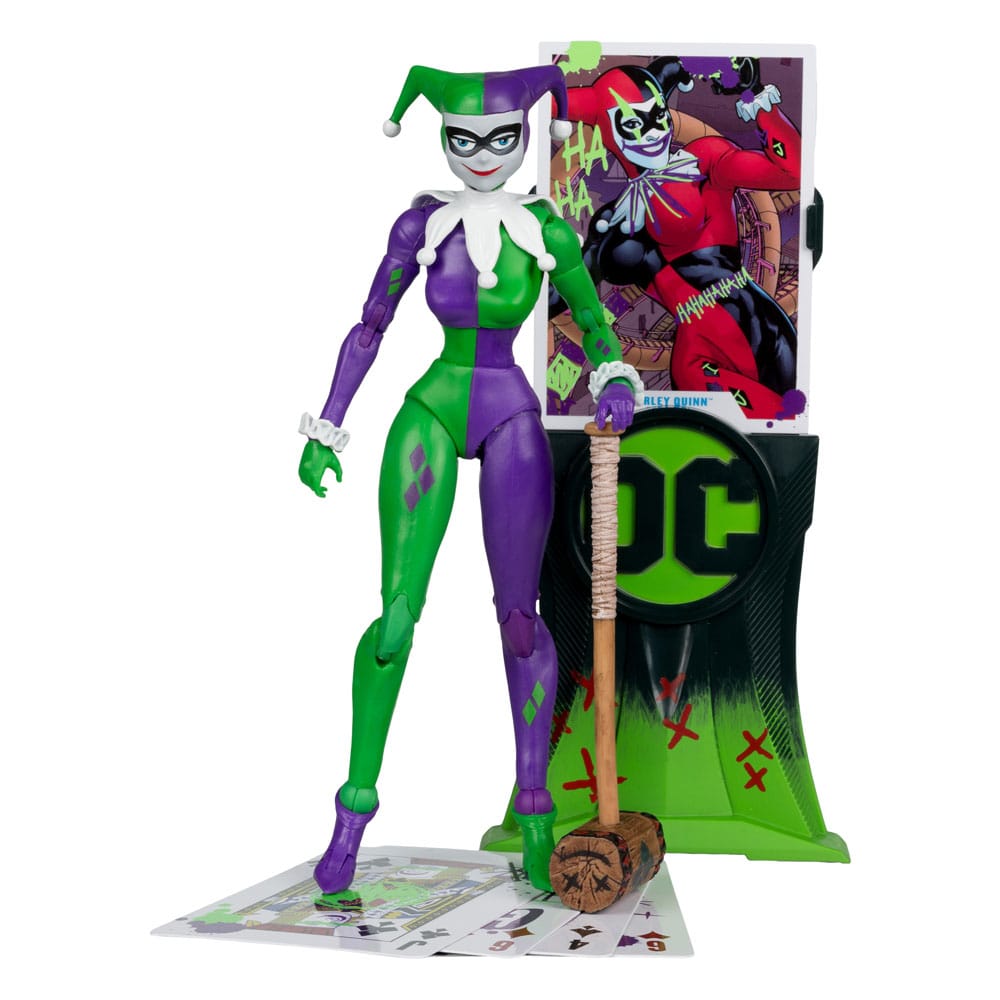 DC Multiverse Action Figure Harley Quinn (DC Classic) Jokerized (Gold Label) 18cm1