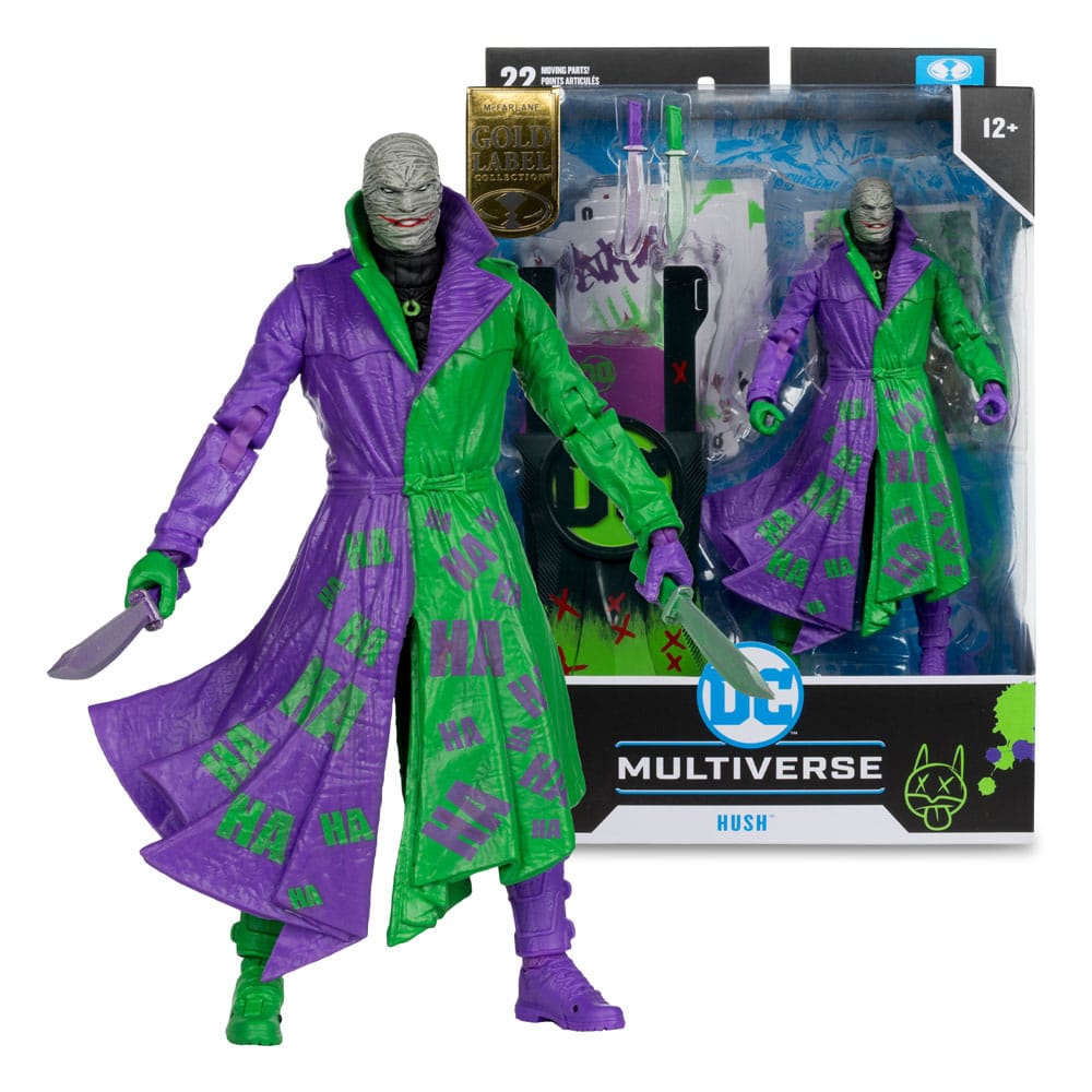 DC Multiverse Action Figure Hush (Batman: Hush) Jokerized (Gold Label) 18cm4