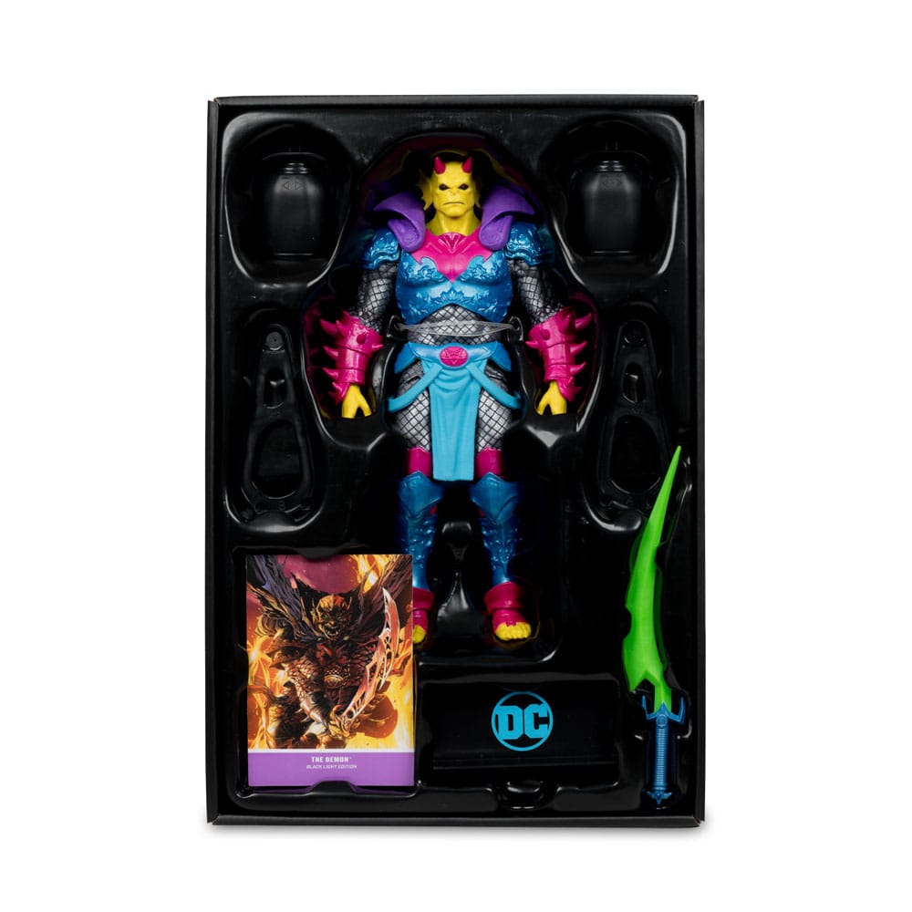 DC Multiverse Action Figure The Demon (Demon Knights) Black Light Edition (Gold Label) 18cm11