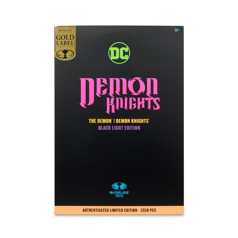 DC Multiverse Action Figure The Demon (Demon Knights) Black Light Edition (Gold Label) 18cm12
