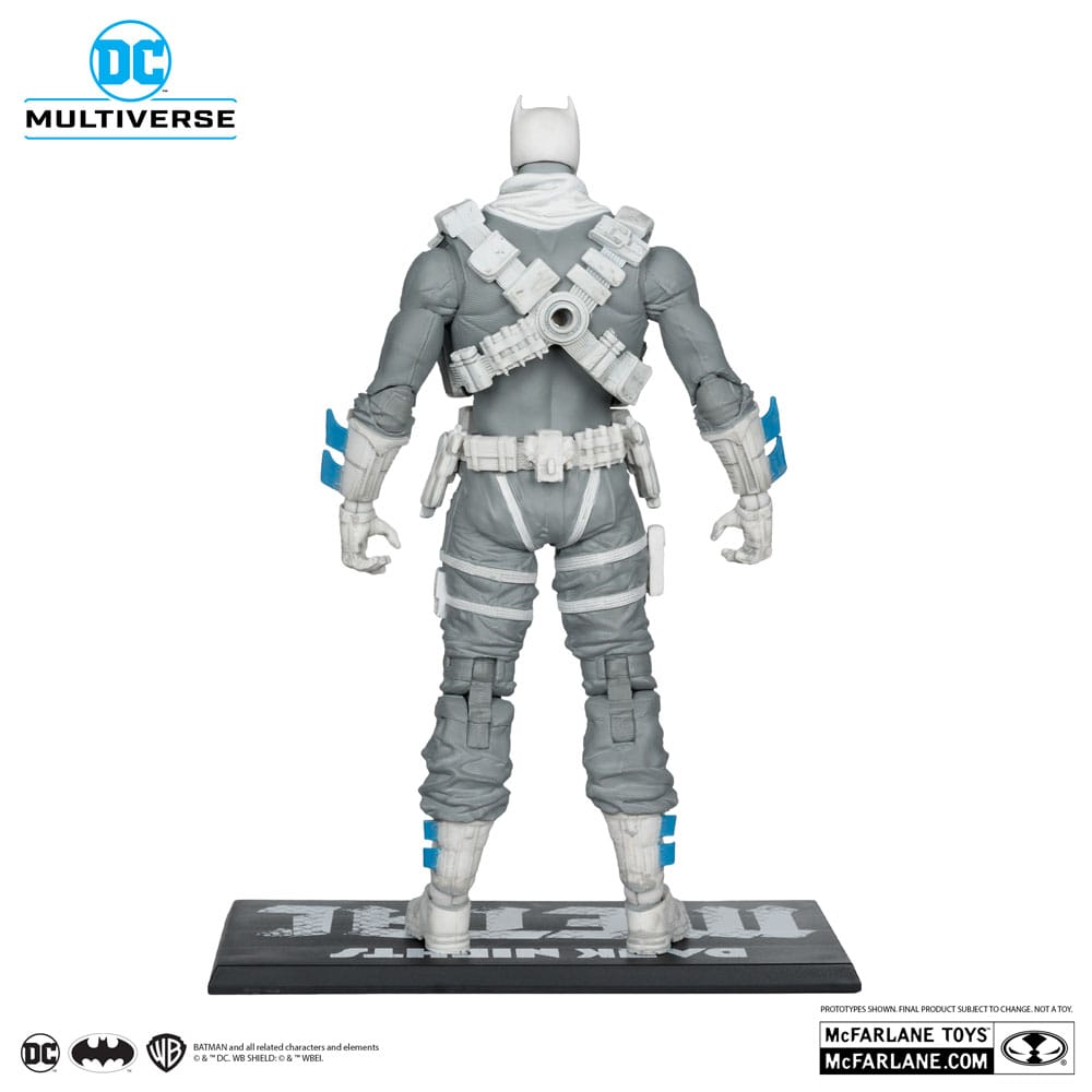 DC Multiverse Action Figure The Grim Knight (Dark Nights Metal) (Black & White Accent Edition) (Gold Label) 18cm6