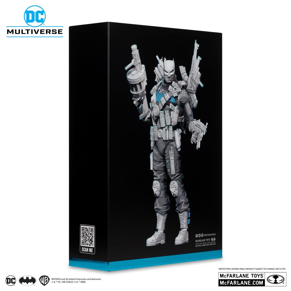 DC Multiverse Action Figure The Grim Knight (Dark Nights Metal) (Black & White Accent Edition) (Gold Label) 18cm10