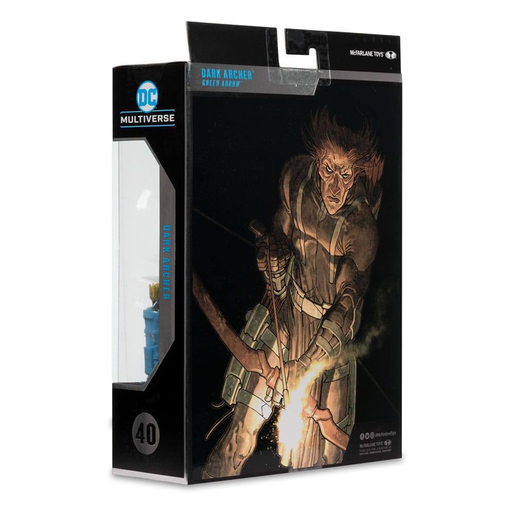 DC Multiverse McFarlane Collector Edition Action Figure #40 Dark Archer (Green Arrow) 18cm9