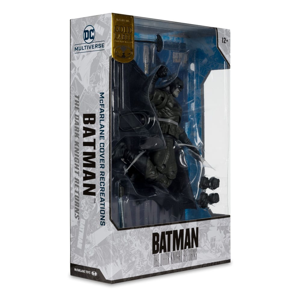 DC Multiverse McFarlane Cover Recreations Action Figure Batman (Batman: The Dark Knight Returns #1) (Gold Label) 18cm10