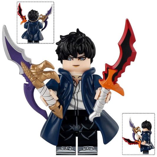 Sung Jinwoo Custom Solo Leveling Anime Minifigure1