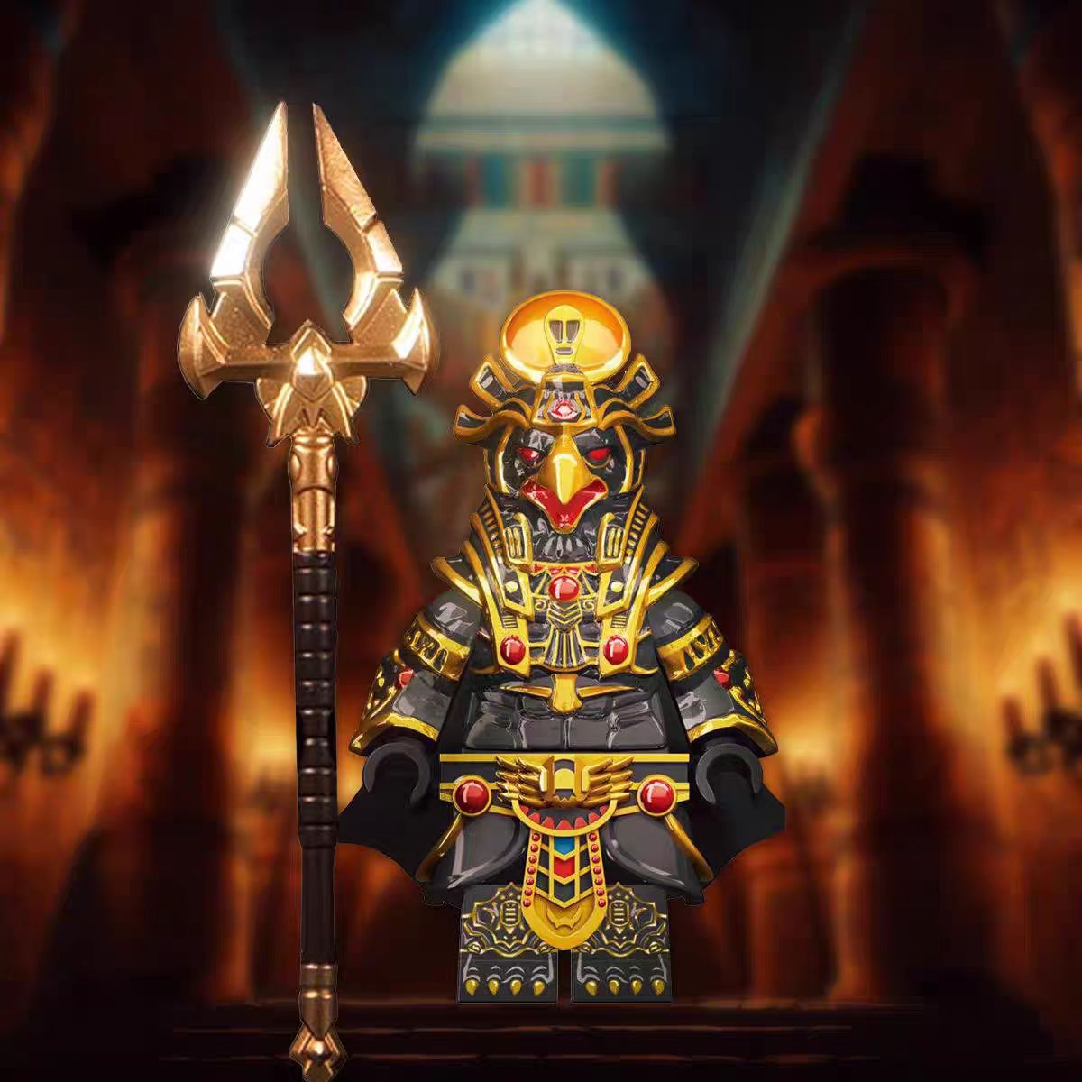 Ancient Egyptian Ra Custom History Minifigure2