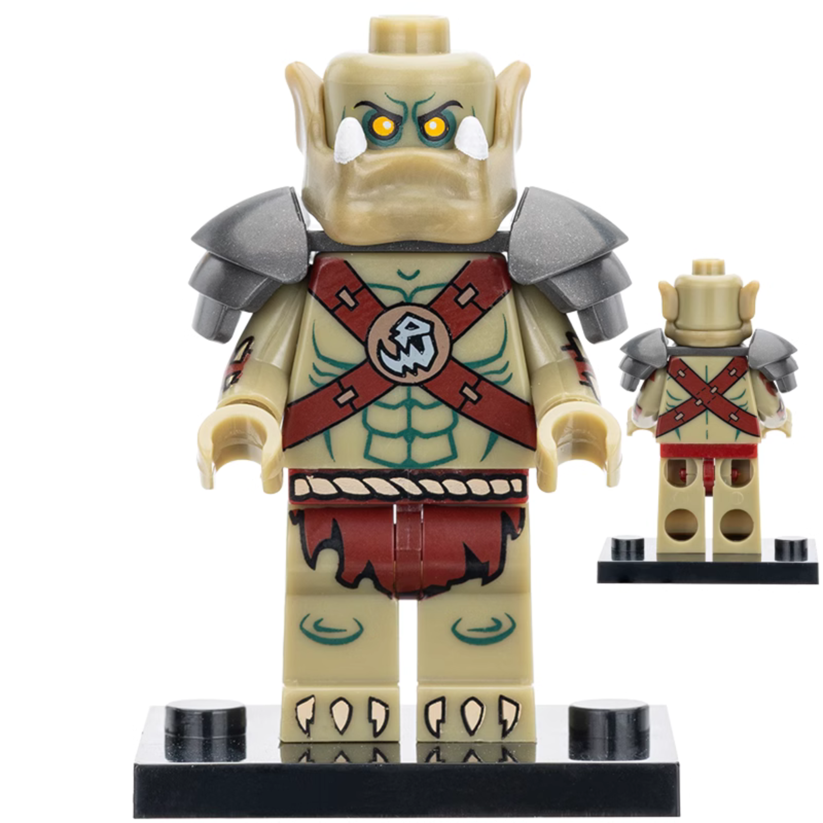 Orc Warrior Custom World of Warcraft Minifigure1