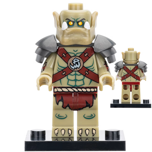Orc Warrior Custom World of Warcraft Minifigure1