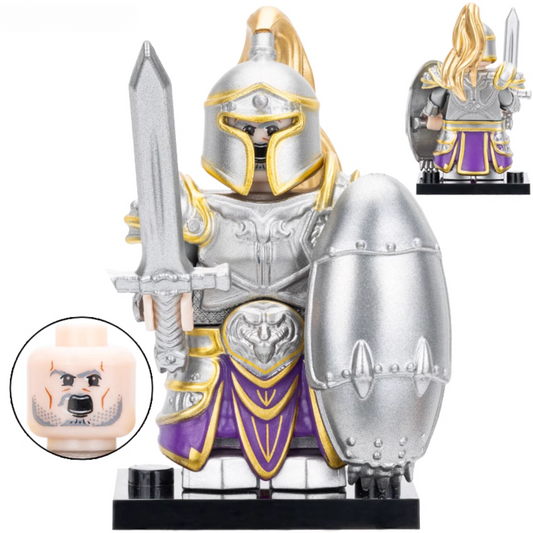 Purple Dragon Guard Custom World of Warcraft Minifigure1