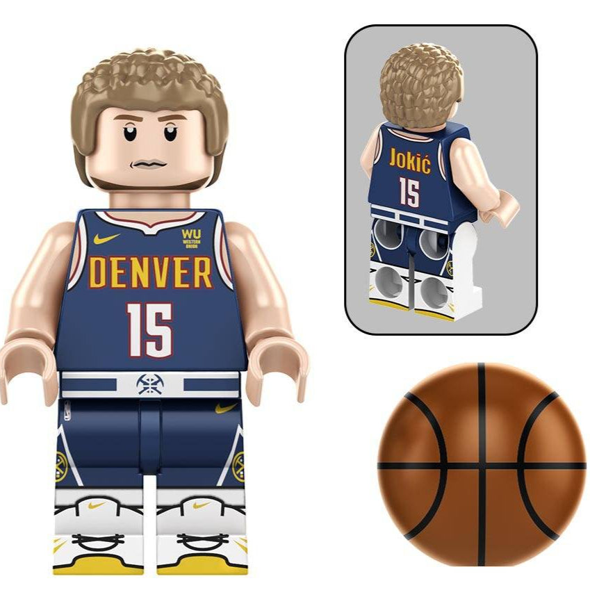 Nikola Jokić Custom Minifigure Basketball Star1