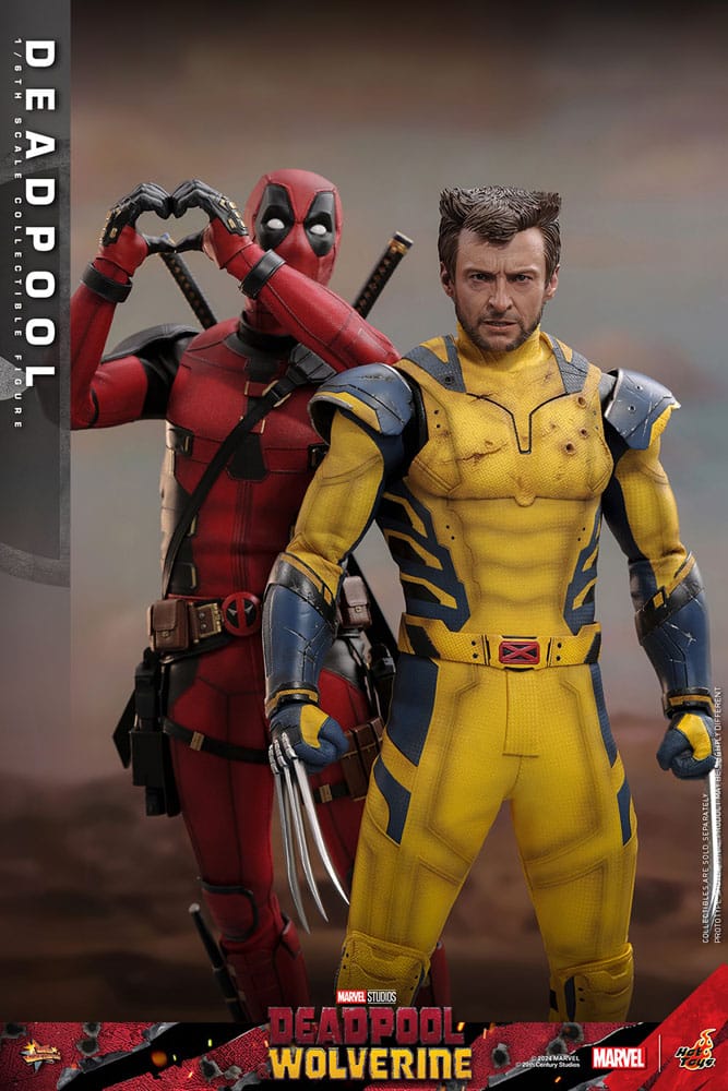 Deadpool & Wolverine Movie Masterpiece Action Figure 1/6 Deadpool 31cm23