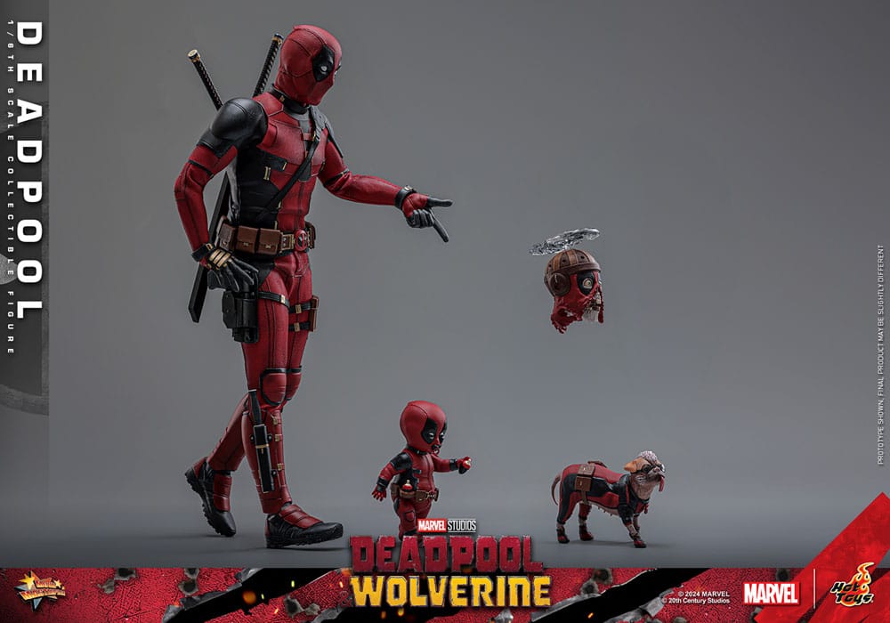 Deadpool & Wolverine Movie Masterpiece Action Figure 1/6 Deadpool 31cm5