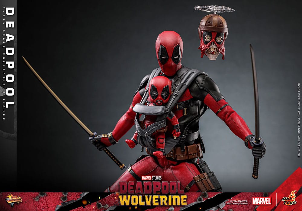 Deadpool & Wolverine Movie Masterpiece Action Figure 1/6 Deadpool 31cm4