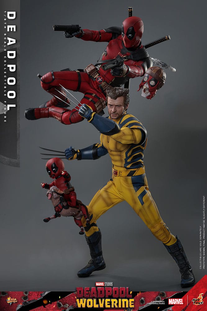 Deadpool & Wolverine Movie Masterpiece Action Figure 1/6 Deadpool 31cm8