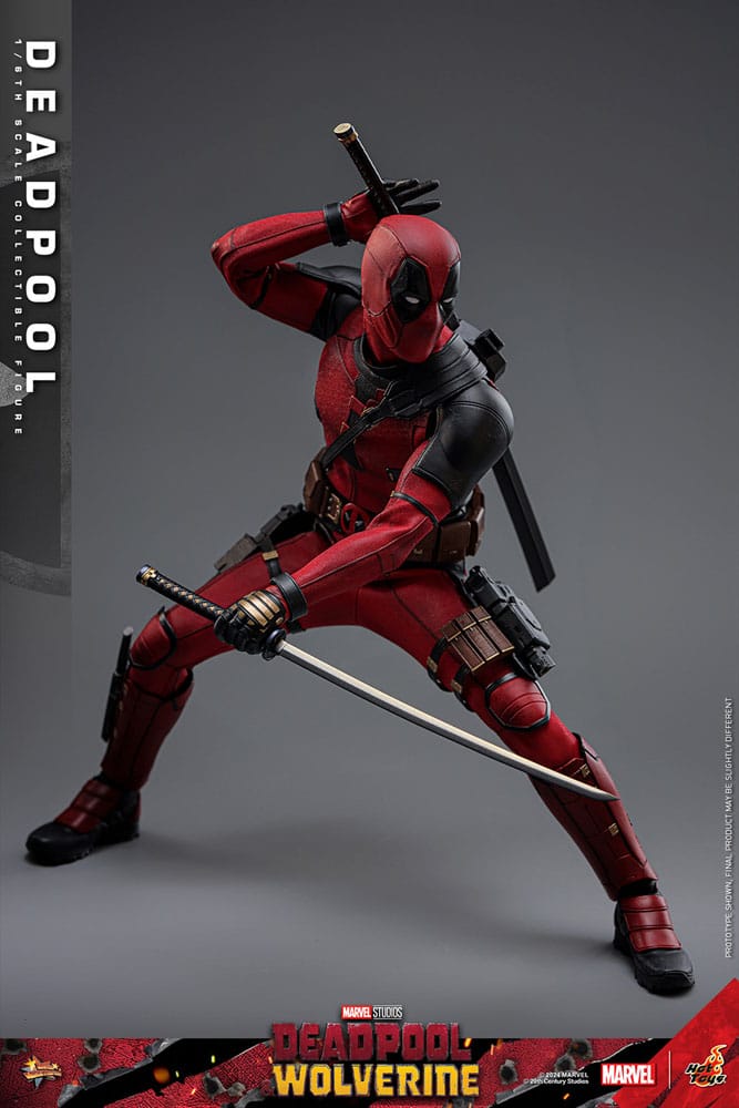 Deadpool & Wolverine Movie Masterpiece Action Figure 1/6 Deadpool 31cm19