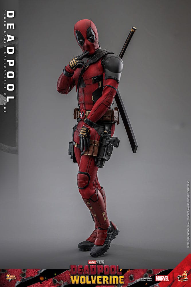 Deadpool & Wolverine Movie Masterpiece Action Figure 1/6 Deadpool 31cm18