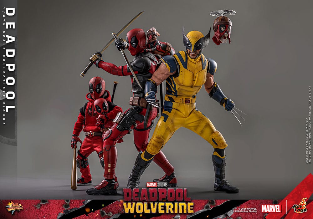 Deadpool & Wolverine Movie Masterpiece Action Figure 1/6 Deadpool 31cm11