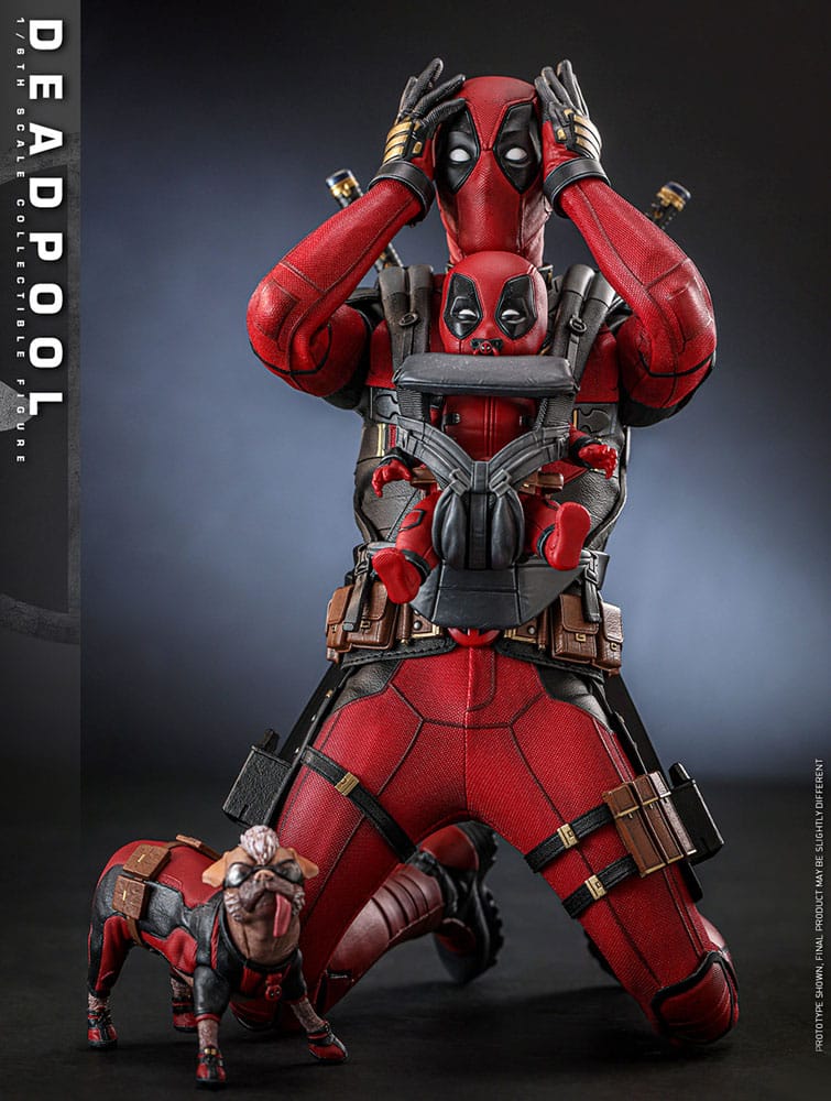 Deadpool & Wolverine Movie Masterpiece Action Figure 1/6 Deadpool 31cm2