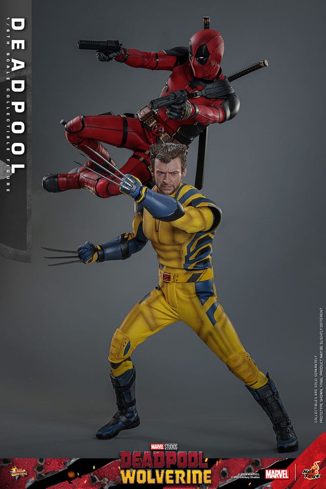 Deadpool & Wolverine Movie Masterpiece Action Figure 1/6 Deadpool 31cm22
