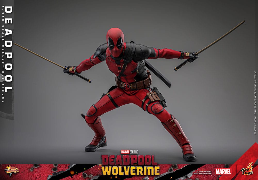 Deadpool & Wolverine Movie Masterpiece Action Figure 1/6 Deadpool 31cm15