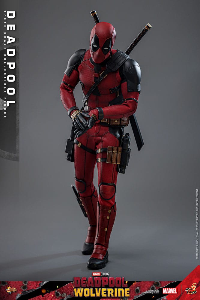 Deadpool & Wolverine Movie Masterpiece Action Figure 1/6 Deadpool 31cm20