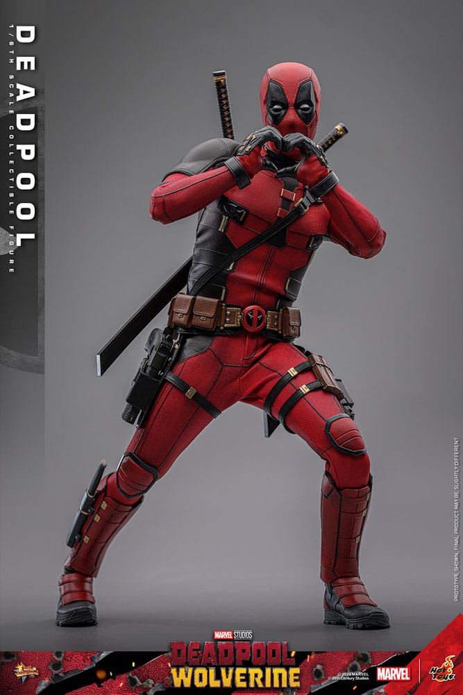 Deadpool & Wolverine Movie Masterpiece Action Figure 1/6 Deadpool 31cm17