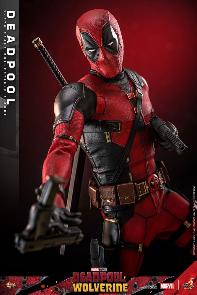 Deadpool & Wolverine Movie Masterpiece Action Figure 1/6 Deadpool 31cm24