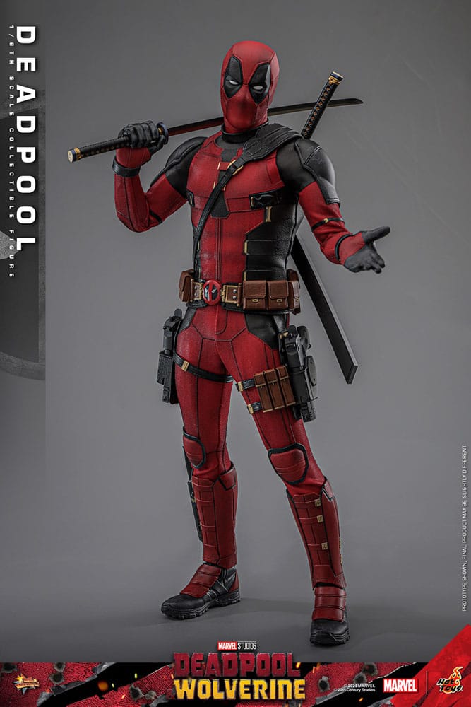 Deadpool & Wolverine Movie Masterpiece Action Figure 1/6 Deadpool 31cm16
