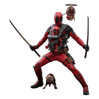 Deadpool & Wolverine Movie Masterpiece Action Figure 1/6 Deadpool 31cm1