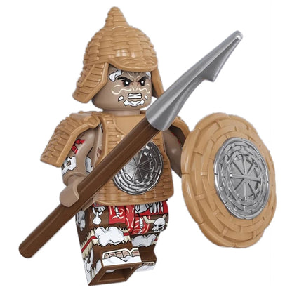 Southern Yue Barbarian Warrior Custom Minifigure1