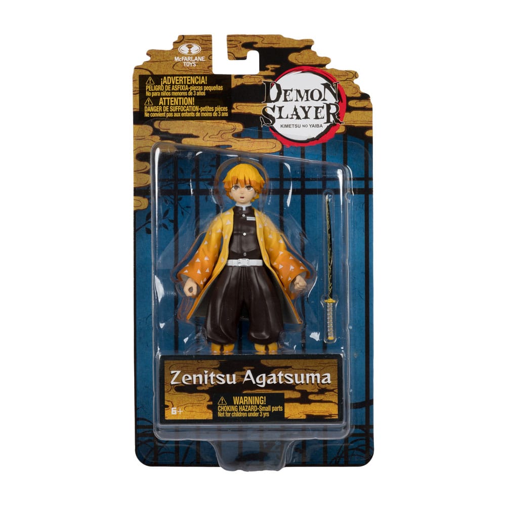 Demon Slayer: Kimetsu no Yaiba Action Figure Zenitsu Agatsuma 13cm5