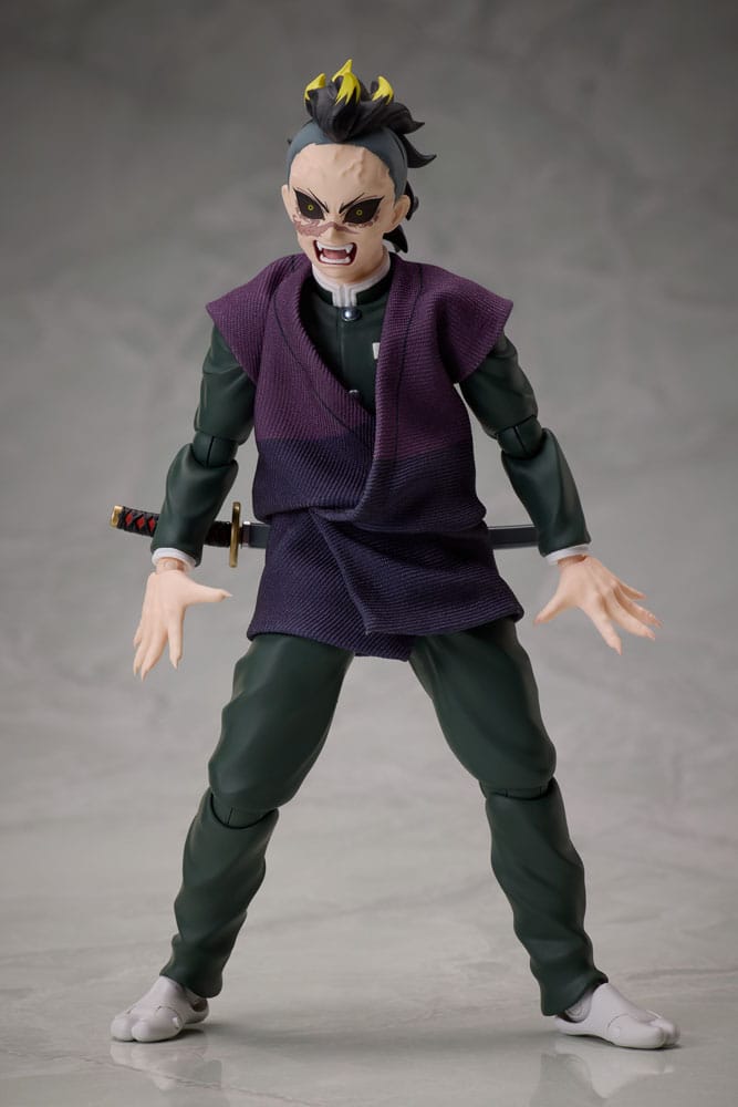 Demon Slayer: Kimetsu no Yaiba BUZZmod Action Figure 1/12 Genya Shinazugawa 15cm2