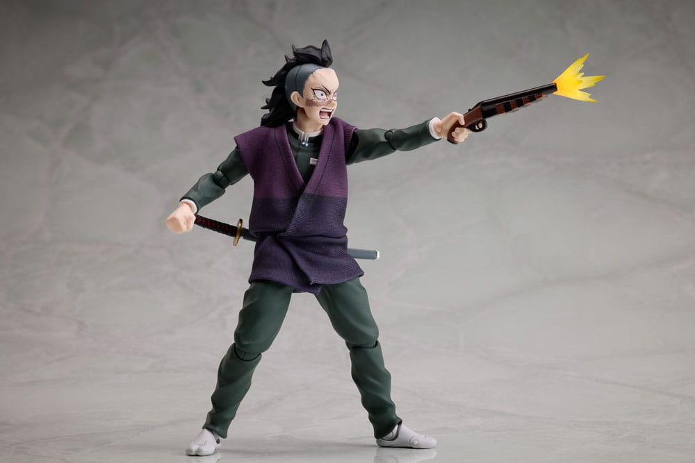 Demon Slayer: Kimetsu no Yaiba BUZZmod Action Figure 1/12 Genya Shinazugawa 15cm6
