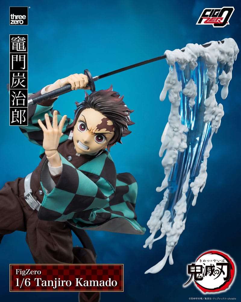 Demon Slayer: Kimetsu no Yaiba FigZero Action Figure 1/6 Tanjiro Kamado 27cm10